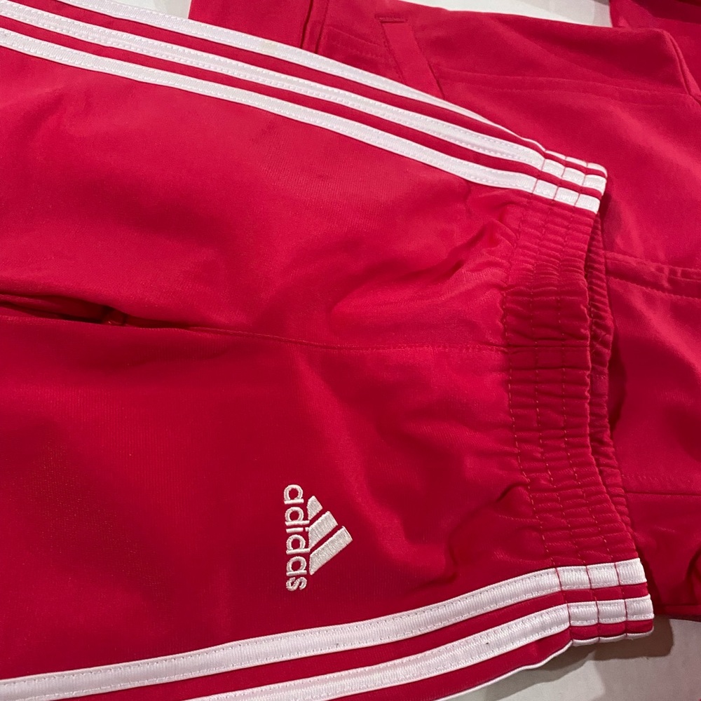 Adidas toddler girl dark pink track suit size 18 m - Picture 13 of 13